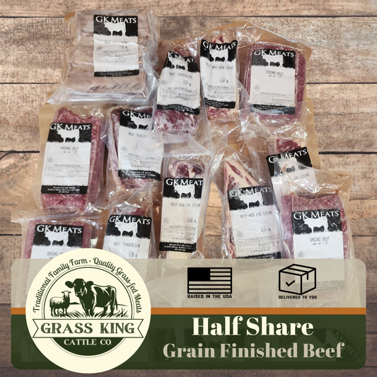 Half Beef Share Deposit, Grain-Finished