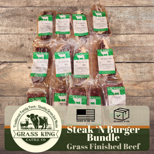 Steak 'N Burger Bundle, Grass-Finished